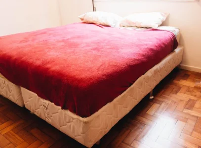 Cama Box Queen Size + Colchão Ortopédico