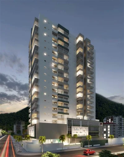 Apartamento com 95.1 m2 - Canto do Forte - Praia Grande SP