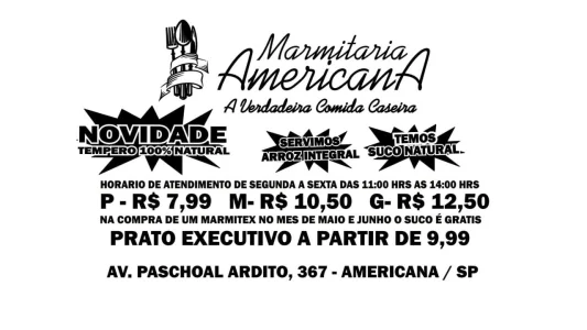 Marmitex Americana