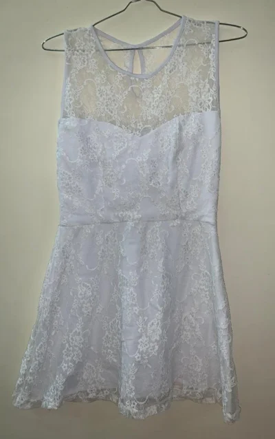 Vestido Branco - Renda
