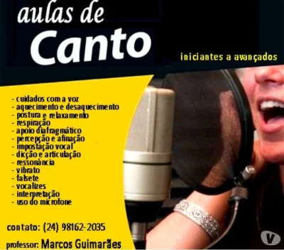 Aulas de Canto