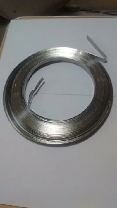 Fita Aço Inox Lisa ( 0,5 X ½ X 30m )