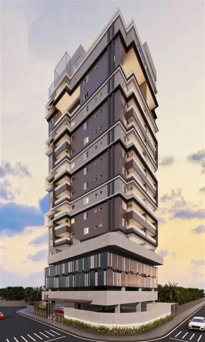 Apartamento com 72.9 m2 - Forte - Praia Grande SP