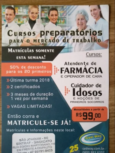 Curso de Auxiliar de Veterinário e Atendente de Farmácia