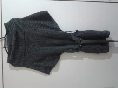 sobre Legging/vestido com Cinto P e Blusa Manga Comprida Roxa P