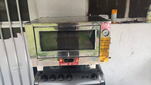 Forno de Pizza Industrial a Gás