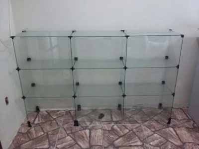 3 Vitrine de Vidro