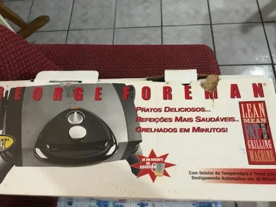 Grill George Foreman sem Uso