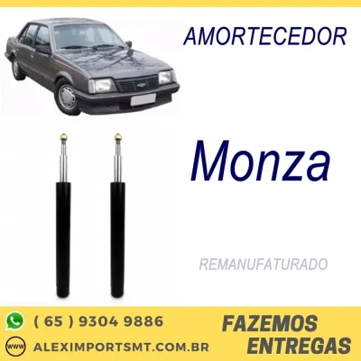 Par de Amortecedores Dianteiro Remanufaturados Monza 1982 Até 1996