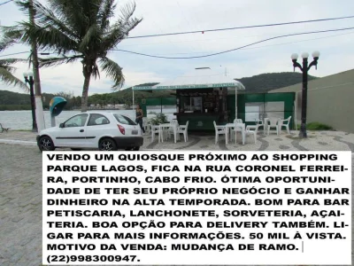 Oportunidade de Comércio em Cabo Frio