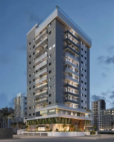 Apartamento com 75.95 m2 - Guilhermina - Praia Grande SP
