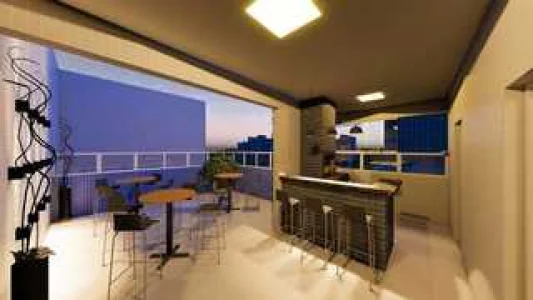 Apartamento com 49.91 m2 - Guilhermina - Praia Grande SP