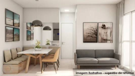 Apartamento à Venda em Vila Olímpia com 2 Quartos 58 M2. Pre