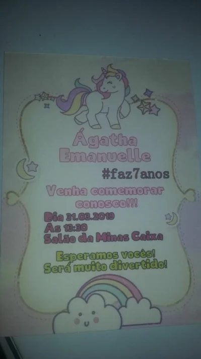 Convites Aniversário