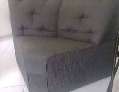 Sofá de Canto Cor Cinza