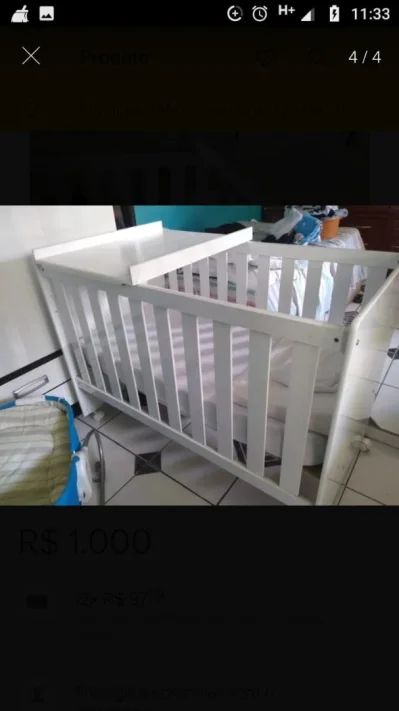 Berço com Trocador