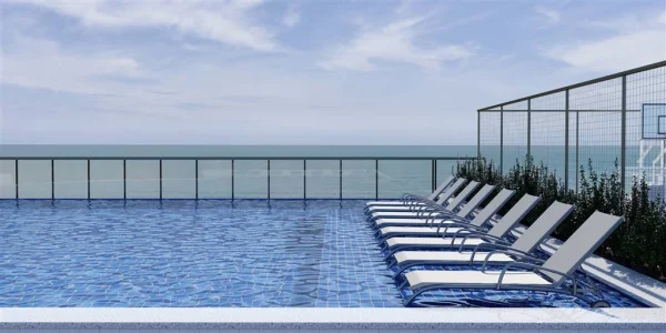 Apartamento com 119.34 m2 - Aviação - Praia Grande SP