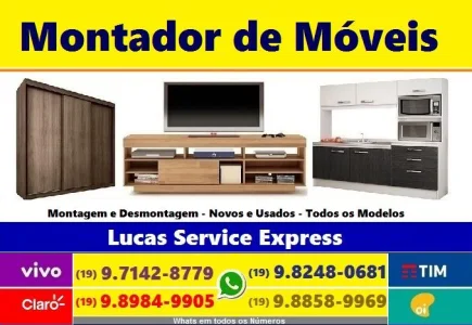 Montador de Móveis Novos e Usados Campinas e Região