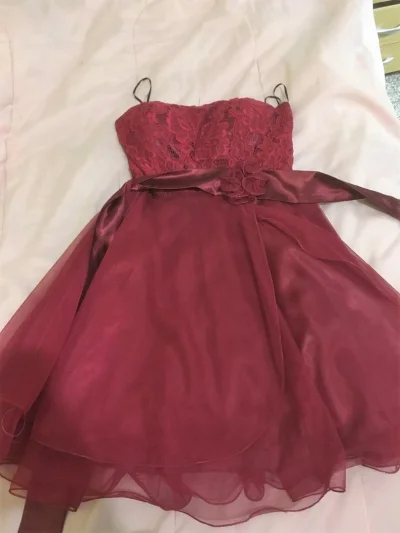 Vestido Vermelho Formal Curto