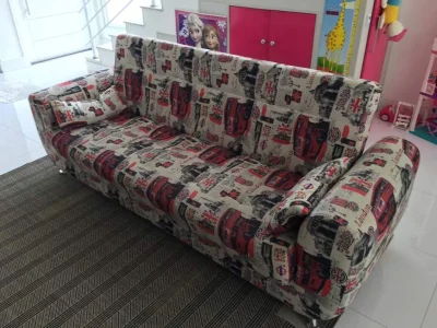 Sofá Cama 3 Lugares