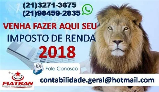 Declaração do Imposto de Renda PF 2018