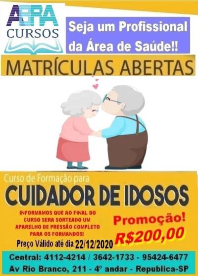 Cuidador de Idosos 24horas
