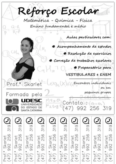 Aulas Reforço de Exatas