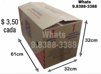 Caixa de Papelão para Mudanças