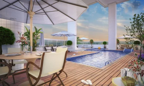 Apartamento com 50.67 m2 - Aviação - Praia Grande SP