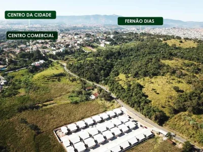 Casas de 2 Dormitórios com Suíte em Atibaia. Condomínio Fechado