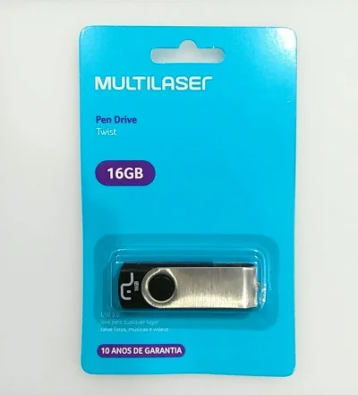 Pendrive Multilaser 16gb Lacrado