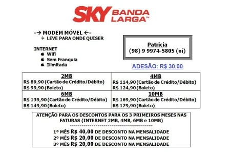 Internet Modem Móvel