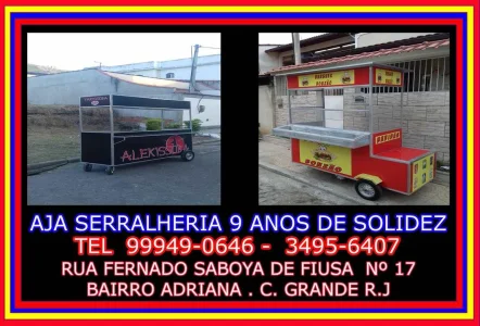 Fabricação de Barraca e Trailers