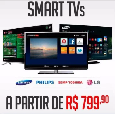 Tvs de Diversas Polegadas