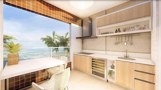 Apartamento com 68.21 m2 - Jardim Praia Grande - Mongagua SP