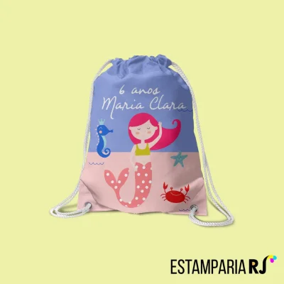 Mochilinha Personalizada para Festa Infantil