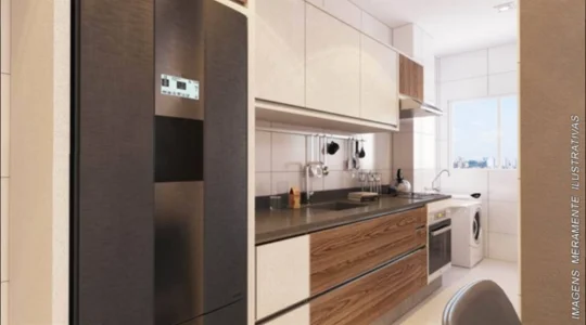 Apartamento com 57.06 m2 - Boqueirão - Praia Grande SP