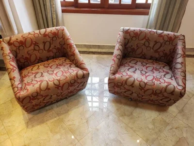 Jogo de 2 Poltronas Square