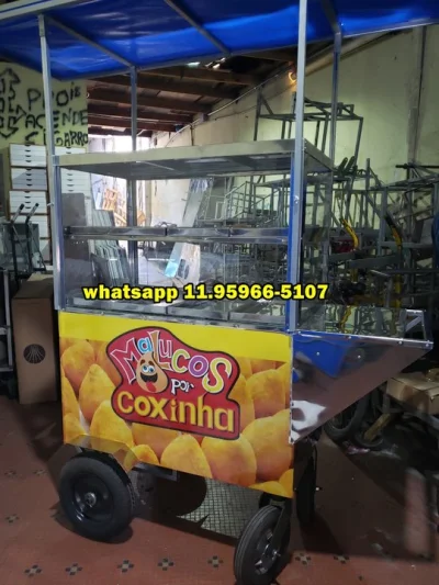 Carrinho de Coxinha Risole