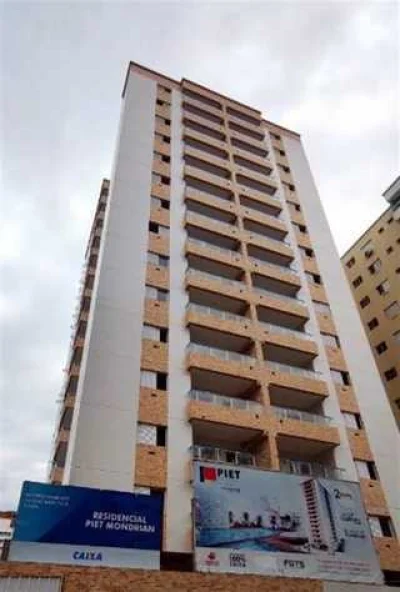 Apartamento com 57.21 m2 - Guilhermina - Praia Grande SP