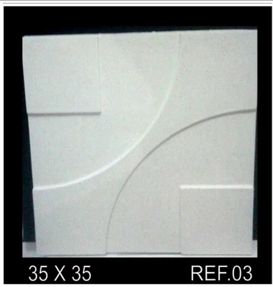 Placas Decorativas 3d em Gesso Teresina-piauí