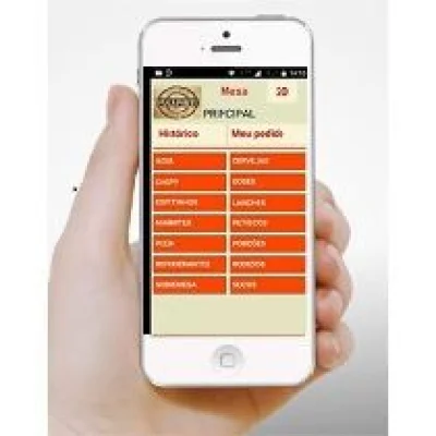 Software com Comanda de Celular e Tablet