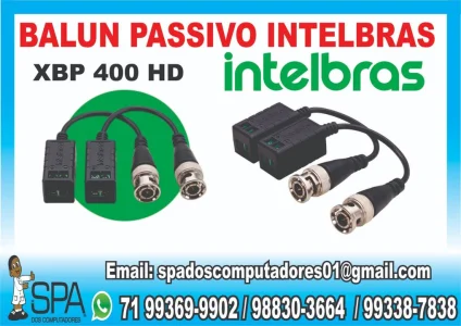 Balun Passivo Xbp 400 Hd Intelbras em Salvador BA