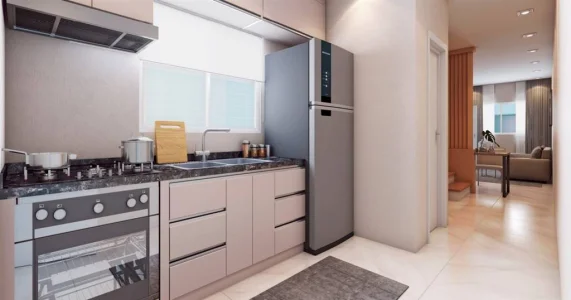 Casa com 62.22 m2 - Quietude - Praia Grande SP