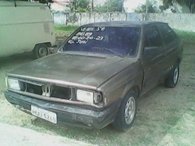 VW Gol 88 1,6 Alcol com Ferrugem
