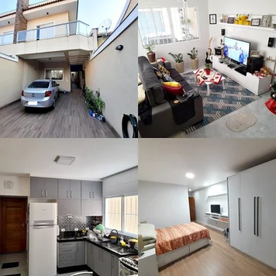 Sobrado - 160m2 3 Dormitórios 1 Suite 3 Vagas - Vila Augusta