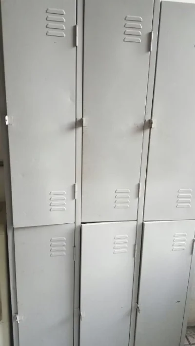 Armário Roupeiro de Aço 6 Portas