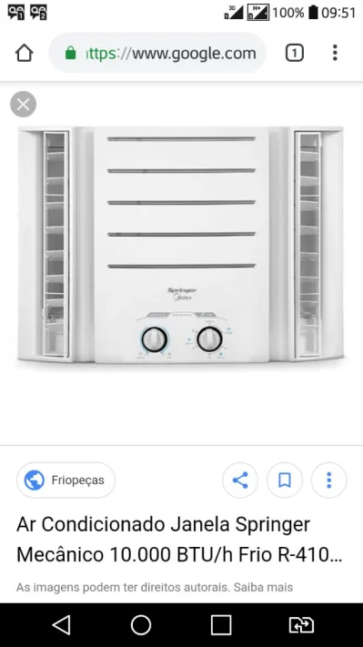 Vendo Ar Condicionado Springer Mudes 10.000 Btus Semi Novo