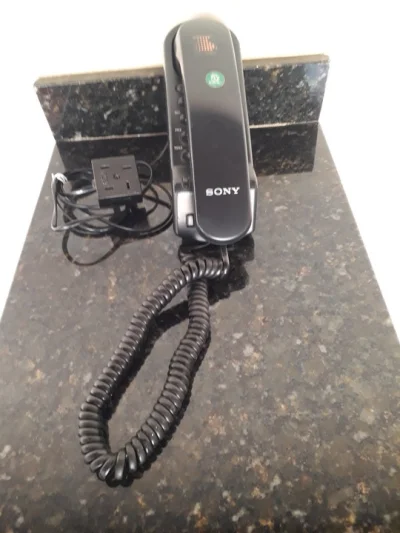 Telefone Fixo de Fixar na Parede,marca Sony