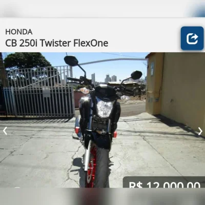 Honda Cb250 Twister Flex